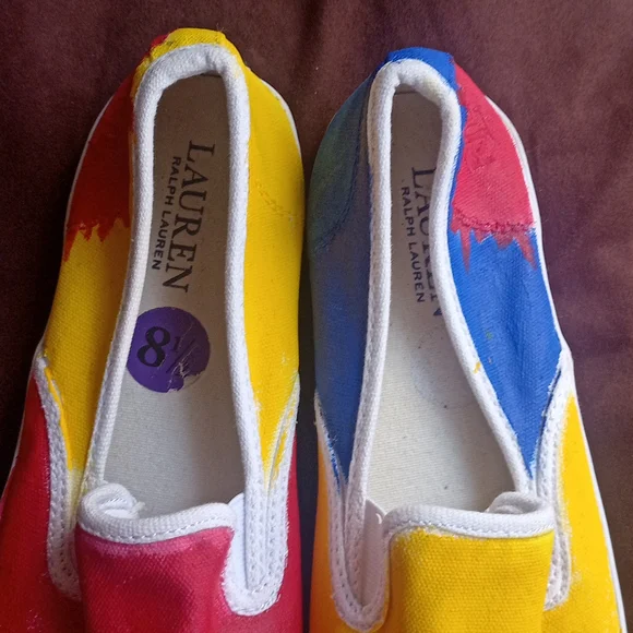 Custom Lauren Ralph Lauren slip-ons - Picture 5 of 5